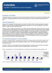 Political geography / Oceania / Immigration to Australia / Demographics of Australia / Colombia / Australia / Barranquilla / Member states of the United Nations / Earth / Australian Bureau of Statistics