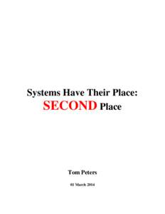 Nursing / Patient safety / Organizational culture / Milliken & Company / Peter Pronovost / Louis V. Gerstner /  Jr. / IBM / Wilbur L. Creech / Quality management / Medicine / Health / Hospice