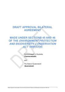 Draft Approval Bilateral Agreement