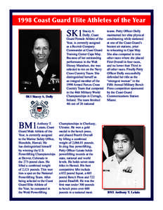 1998 Coast Guard Elite Athletes of the Year  SK1 SK1 Stacey A. Dolly