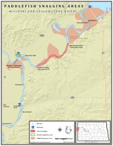 PADDLEFISH SNAGGING AREAS MISSOURI AND YELLOWSTONE RIVERS Rivermile[removed]