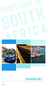 TRANSPORT 95 Pocket Guide to South Africa[removed]TRANSPORT
