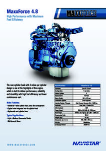 Mechanical engineering / Energy / Diesel engines / Navistar DT engine / Toyota ND engine / Internal combustion engine / Compression ratio / Multi-valve
