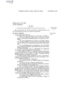 PUBLIC LAW 111–202—JULY 13, [removed]STAT[removed]Public Law 111–202 111th Congress