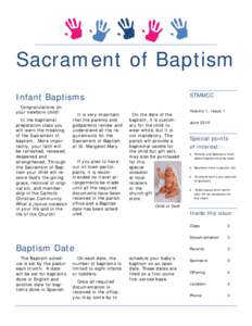 Infant Baptism Informantion 2010.pub