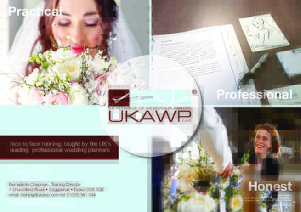 Practical  Professional UK ALLIANCE OF WEDDING PLANNERS  UKAWP