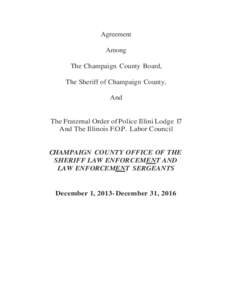 Microsoft Word - Champ  Co  Sheriff Contract Law Enforcement redlined LKG