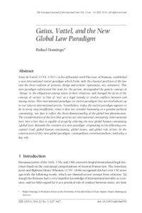 The European Journal of International Law Vol. 22 no. 3 © EJIL 2011; all rights reserved  ..........................................................................................