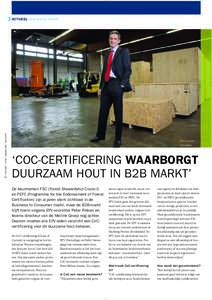 ACTUEEL door Martin Althoff  LOGISTIEK SEPTEMBERSPECIAL | 12