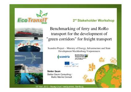 12 workshop methodology_improved emission factors for ferries & roro-vessels_Seum
