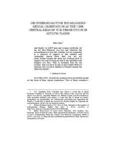 Human migration / Immigration and Naturalization Service v. Cardoza-Fonseca / Well-Founded Fear / Asylum in the United States / REAL ID Act / T. Alexander Aleinikoff / Refugee / United States Citizenship and Immigration Services / Asylum / Right of asylum / Law / Immigration