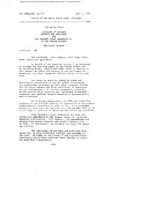 Gerald R. Ford Administration White House Press Releases