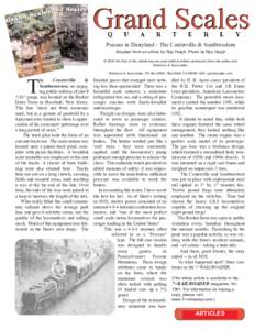 Pocono in Dairyland - The Centerville & Southwestern Adapted from an article by Ray Haigh, Photo by Ray Haigh © 2003 No Part of this article may be used without written permission from the author and Robinson & Associat