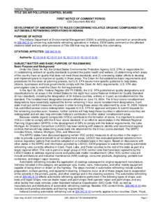 Air pollution in the United States / Pollutants / Smog / United States Environmental Protection Agency / Clean Air Act / Climate change in the United States / National Ambient Air Quality Standards / Non-attainment area / Ozone / Pollution / Environment / Air pollution