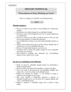 Microsoft Word - 10 Keep Your Thinking on Track