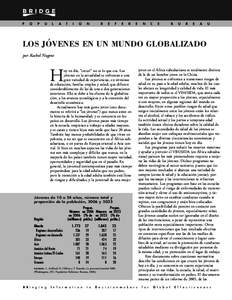 Los jóvenes en un mundo globalizado