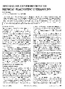 Medical equipment / Acoustics / Ultrasound / Medical ultrasonography / Medical imaging / Magnetic resonance imaging / Piezoelectricity / D. Jackson Coleman / Medicine / Medical physics / Medical ultrasound