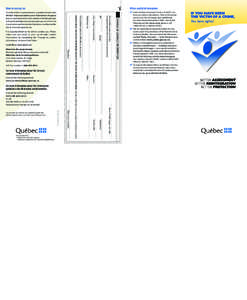 Sex offender registration / Law in the United Kingdom / Correctional Service of Canada / Public Safety Canada / Parole / Victimology / Violent and Sex Offender Register / Government / Law / Criminology