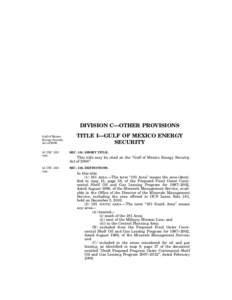 Law of the sea / Geography of the United States / Outer Continental Shelf / Bureau of Ocean Energy Management /  Regulation and Enforcement / Continental shelf / Oceanography / Offshore drilling on the US Atlantic coast / Offshore oil and gas in the United States / Coastal geography / Physical geography / Energy in the United States