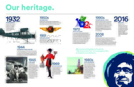 Our heritage. 1950s 1932 1990s