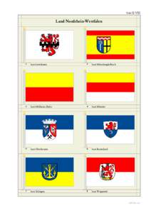 Tafel X/VIII  Land Nordrhein-Westfalen 1