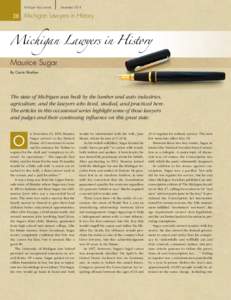 Michigan Bar Journal December 2014