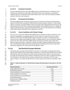 Public Draft, Bay Delta Conservation Plan: Chapter 2, Existing Ecological Conditions