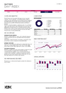 EQUITY INDEX  FACTSHEET 1/2