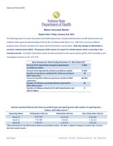 Orthomyxoviridae / Influenza-like illness / Pandemic H1N1/09 virus / Flu season / Influenza vaccine / Influenza A virus subtype H5N1 / Influenza / Health / Medicine