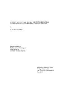 English people / Francis Eginton / Matthew Boulton / Birmingham Museum and Art Gallery / Soho /  West Midlands / Birmingham / Art of the United Kingdom / Thomas Phillips / George Wallis / British people / United Kingdom / Fellows of the Royal Society