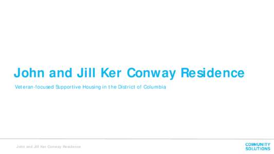 John and Jill Ker Conway Residence