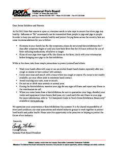 National Pork Board 1776 NW 114th Street, Clive, Iowa[removed]pork.org | Toll-free: [removed] | Phone: [removed] | Fax: [removed]Dear Swine Exhibitor and Parents: As the 2012 State Fair season is upon us, everyon