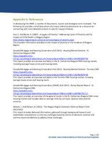 References - Appendix G - Housing and Homelessness Action Plan