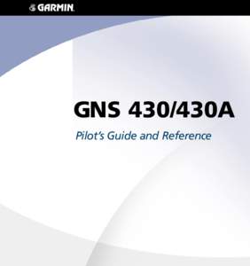GNS 430/430A Pilot’s Guide and Reference RECORD OF REVISIONS  Part Number