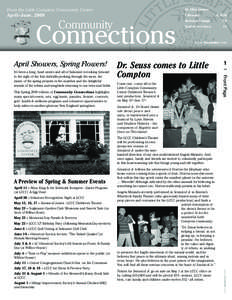 From the Little Compton Community Center April–June, 2009 In this issue: Calendar