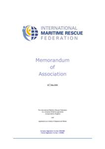 Memorandum of Association 22  nd