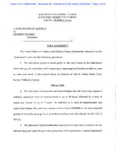 Case 1:14-cr[removed]RNS Document 36 Entered on FLSD Docket[removed]Page 1 of 13  U N ITED STATES DISTRICT CO URT SO U TH ERN D ISTRIC T O F FLO RID A Case N o[removed]Cr-Scola