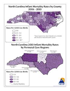 North Carolina Infant Mortality Rates by County[removed]Chatham  Stanly
