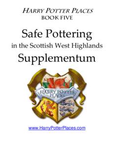 Safe Pottering in the Scottish West Highlands