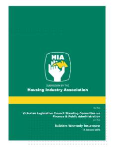 HIA Submission to the Victorian Leg Council 15 Jan 201–