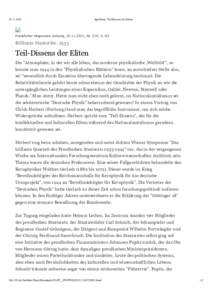 Speichern: Teil-Dissens der Eliten Frankfurter Allgemeine Zeitung, , Nr. 274, S. N3