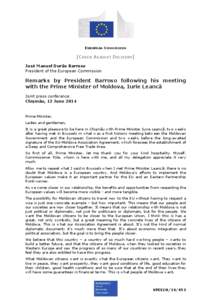 Iurie Leancă / Chişinău / Alliance for European Integration / Moldova civil unrest / Europe / Moldova / Landlocked countries