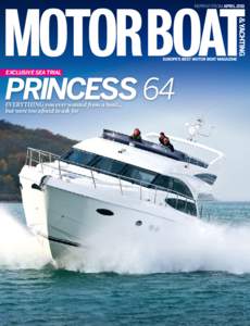 reprint from aprilexclusive sea trial Princess 64