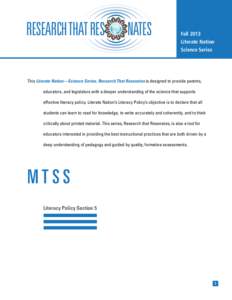 Dyslexia / Education policy / Response to intervention / Phonological awareness / Marcia A. Invernizzi / Neurodevelopmental framework for learning / Education / Educational psychology / Special education