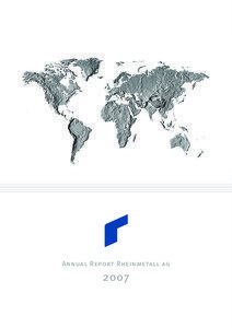 Annual Report Rheinmetall ag  2007