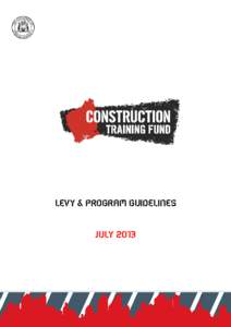 LEVY & PROGRAM GUIDELINES JULY  TABLE OF CONTENTS