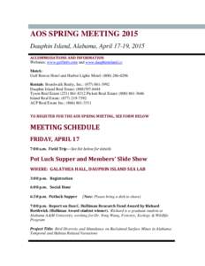 Microsoft Word - AOS SPRING MEETINGdocx