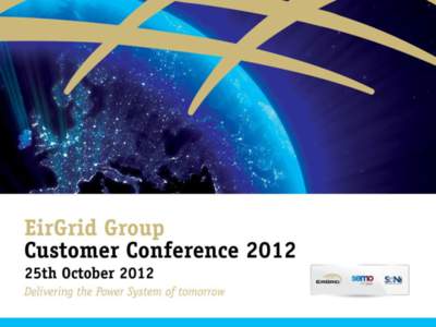 All-Island Power System Review Alex Baird Manager Grid Operations Real Time 25th October 2012