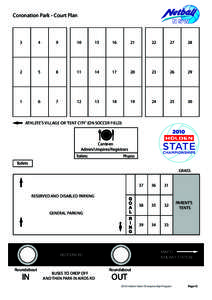 Coronation Park - Court Plan  3 4