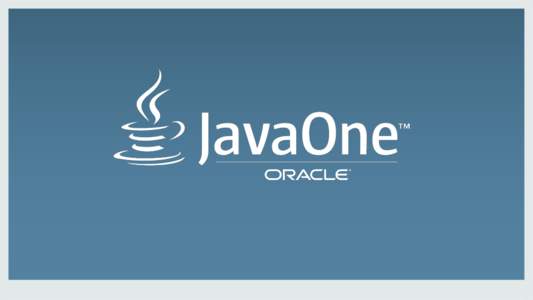 HTTP	
  2	
  Comes	
  to	
  Java	
   What	
  Servlet	
  4.0	
  Means	
  to	
  You	
   Ed	
  Burns	
  and	
  Shing	
  Wai	
  Chan	
   Java	
  EE	
  Speciﬁca=on	
  Team	
   Oracle	
  